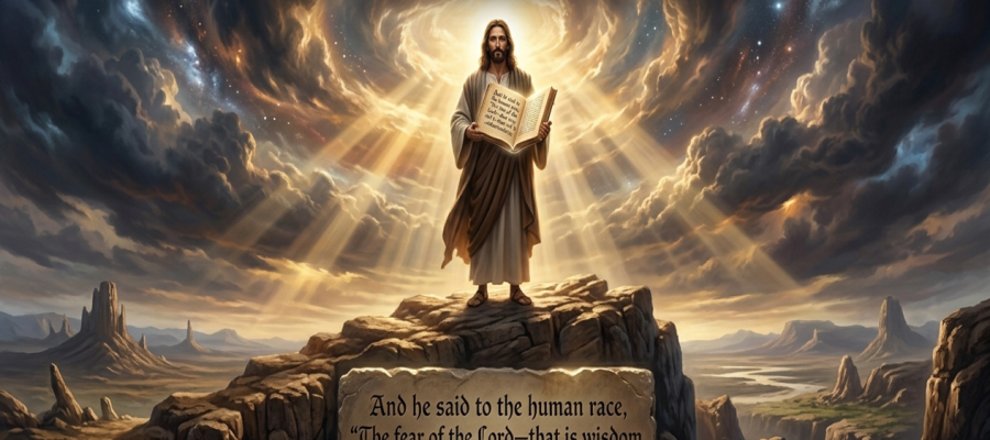 The Highest Wisdom: Job 28:28, Spiritual Warfare, and the Grand Mandate of Creation