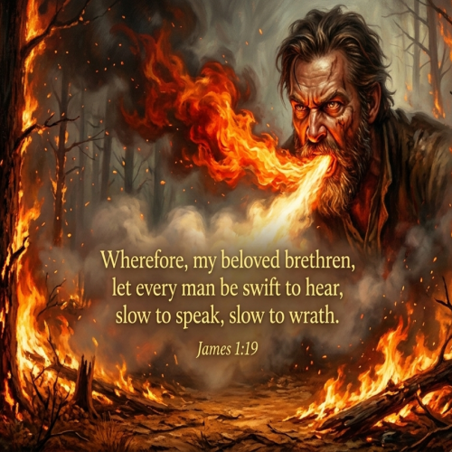 The Unruly Fire: Taming the Tongue for the Glory of God An Exposition of James 1:19