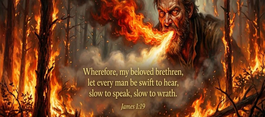 The Unruly Fire: Taming the Tongue for the Glory of God An Exposition of James 1:19